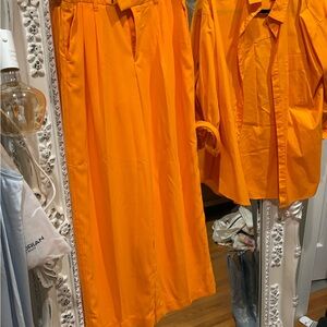Universal Thread Orange Shirt and Pants Set